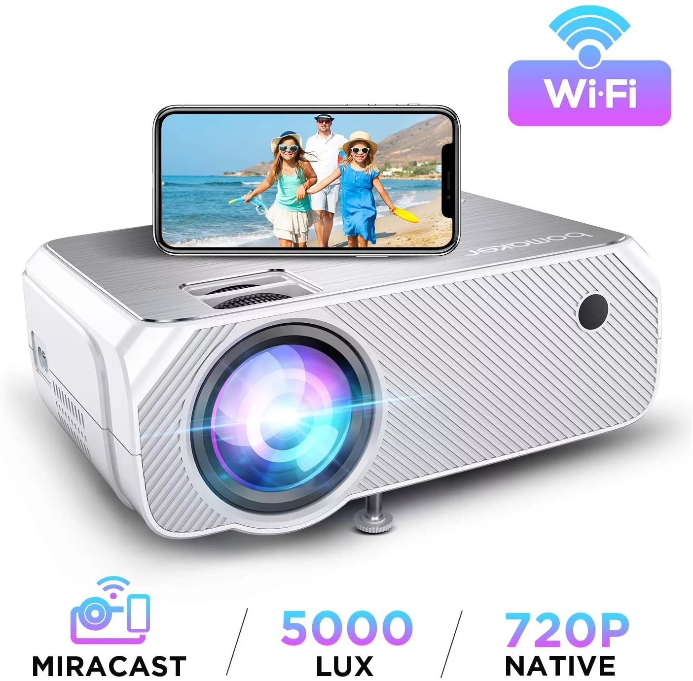 Bomaker GC355 Portable Movie Projectors Review